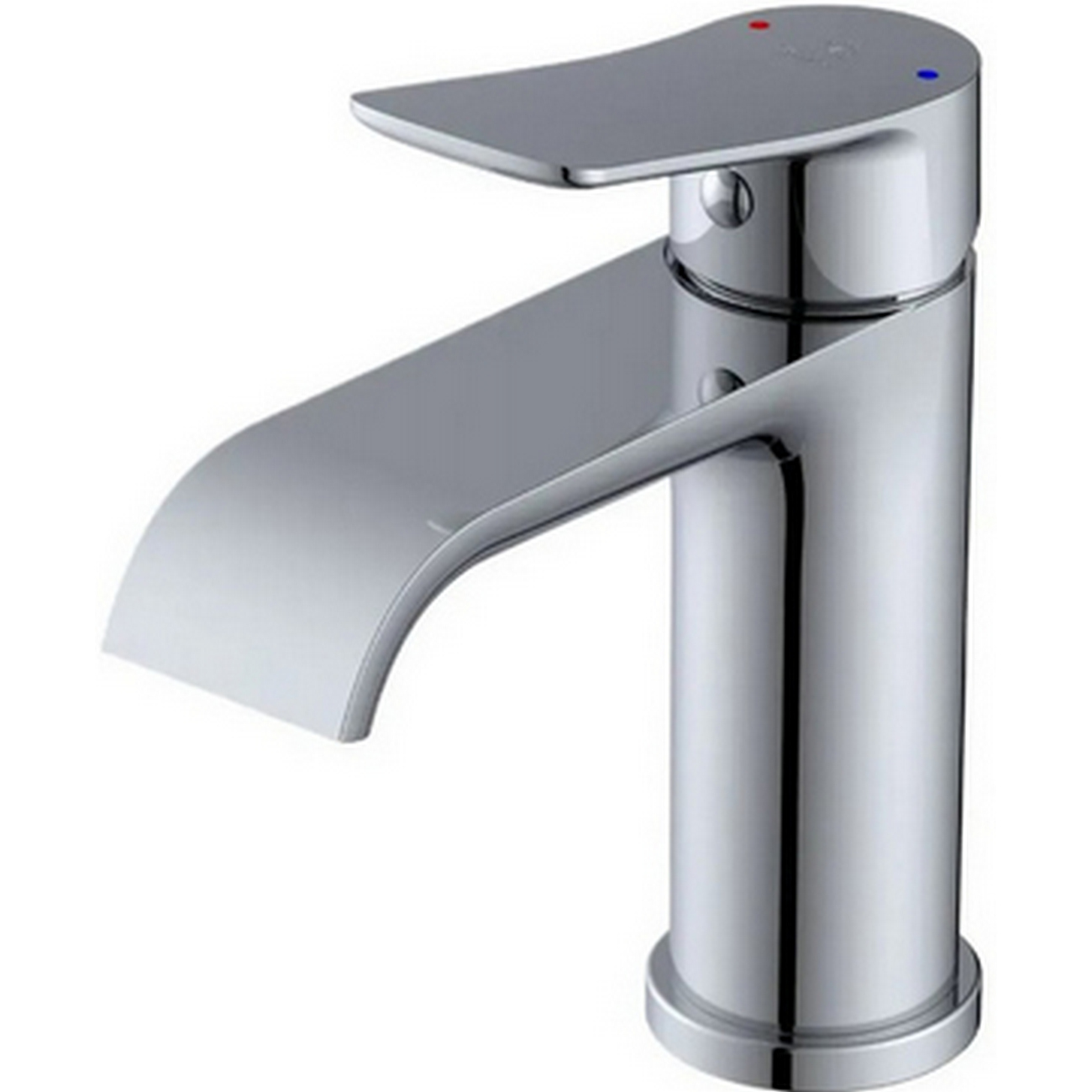 Смеситель для раковины Diadonna D168-10, монолитный излив