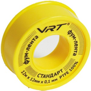 ФУМ  573   ГАЗ  12 м *12 мм*0,1 ЖЕЛТАЯ  VRT